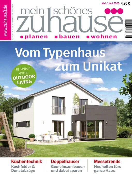 Cover image for mein schönes zuhause°°° (das dicke deutsche hausbuch, smarte öko-häuser)